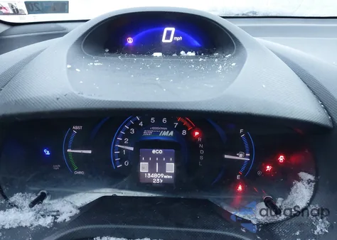 2013 Honda Insight Lx из США, поврежденный, VIN JHMZE2H57DS000607